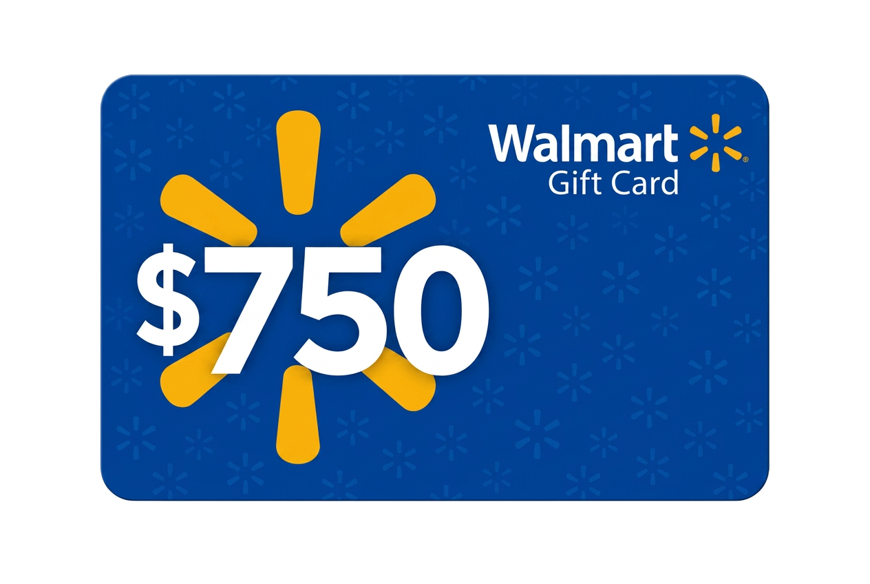 Walmart $750 Gift Card